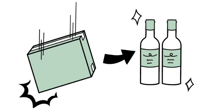 緩衝材・梱包箱の落下テストの対応