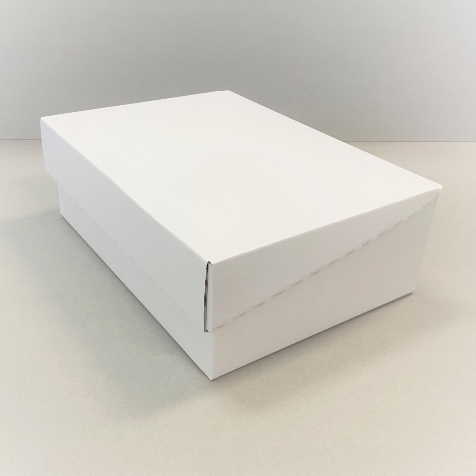 ダンボール製フタ組み立て式ワンタッチケース